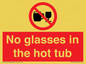 PV7931: No glasses in the hot tub