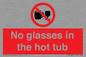 PV7931: No glasses in the hot tub