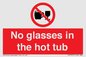 PV7931: No glasses in the hot tub