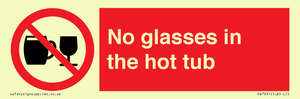 PV7931: No glasses in the hot tub