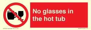 PV7931: No glasses in the hot tub