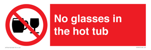 PV7931: No glasses in the hot tub