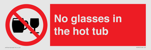 PV7931: No glasses in the hot tub