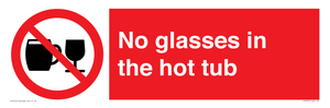 PV7931: No glasses in the hot tub