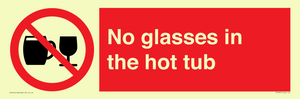 PV7931: No glasses in the hot tub