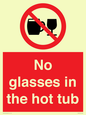 PV7931: No glasses in the hot tub