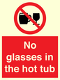 PV7931: No glasses in the hot tub
