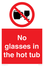 PV7931: No glasses in the hot tub