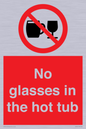 PV7931: No glasses in the hot tub
