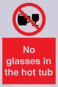 PV7931: No glasses in the hot tub