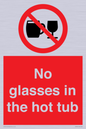 PV7931: No glasses in the hot tub