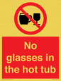 PV7931: No glasses in the hot tub