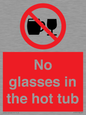 PV7931: No glasses in the hot tub