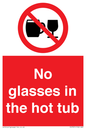 PV7931: No glasses in the hot tub