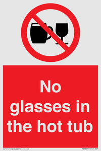 PV7931: No glasses in the hot tub