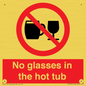 PV7931: No glasses in the hot tub