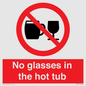 PV7931: No glasses in the hot tub