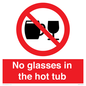 PV7931: No glasses in the hot tub
