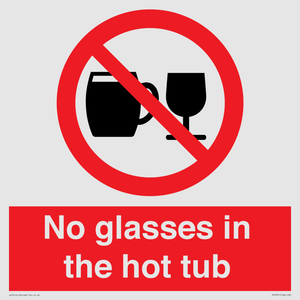 PV7931: No glasses in the hot tub