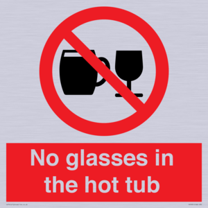 PV7931: No glasses in the hot tub
