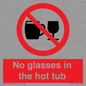 PV7931: No glasses in the hot tub