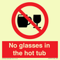 PV7931: No glasses in the hot tub
