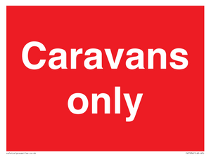 PV7934: Caravans only