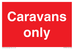 PV7934: Caravans only