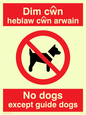 PV917: Dim cwn heb law cwn arwain