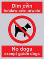 PV917: Dim cwn heb law cwn arwain
