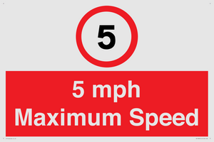 RV15804: 5 mph Maximum Speed