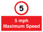 RV15804: 5 mph Maximum Speed