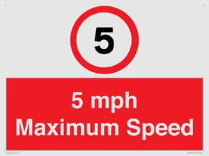 RV15804: 5 mph Maximum Speed