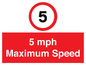 RV15804: 5 mph Maximum Speed