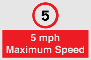 RV15804: 5 mph Maximum Speed