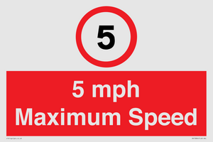 RV15804: 5 mph Maximum Speed