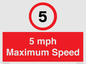 RV15804: 5 mph Maximum Speed