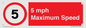 RV15804: 5 mph Maximum Speed