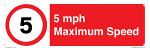 RV15804: 5 mph Maximum Speed