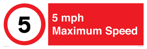 RV15804: 5 mph Maximum Speed