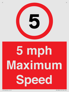 RV15804: 5 mph Maximum Speed