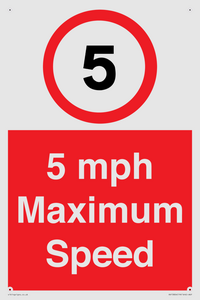 RV15804: 5 mph Maximum Speed