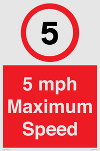 RV15804: 5 mph Maximum Speed