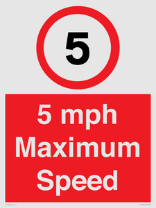 RV15804: 5 mph Maximum Speed