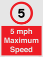 RV15804: 5 mph Maximum Speed