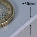 Material: 300x200mm / Reflective 3mm PVC / No Holes