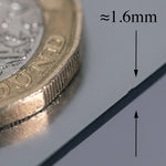 Material: 225x60mm / Silver laminate / No Holes