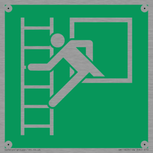 SA11603: E016 safe condition emergency window escape ladder