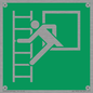 SA11603: E016 safe condition emergency window escape ladder