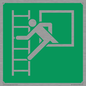 SA11603: E016 safe condition emergency window escape ladder